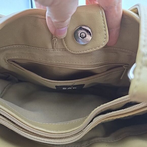 The Sak Colorful Tweet Beige Medium Handbag - Picture 4 of 10